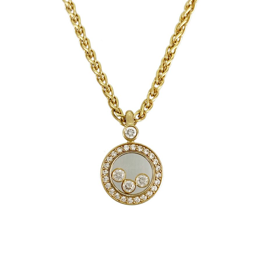 ショパール ハッピーダイヤモンド  ネックレス