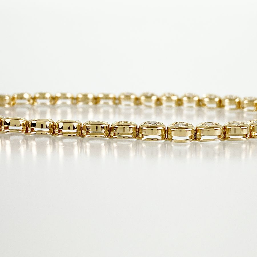 ノーブランド テニスブレスレット