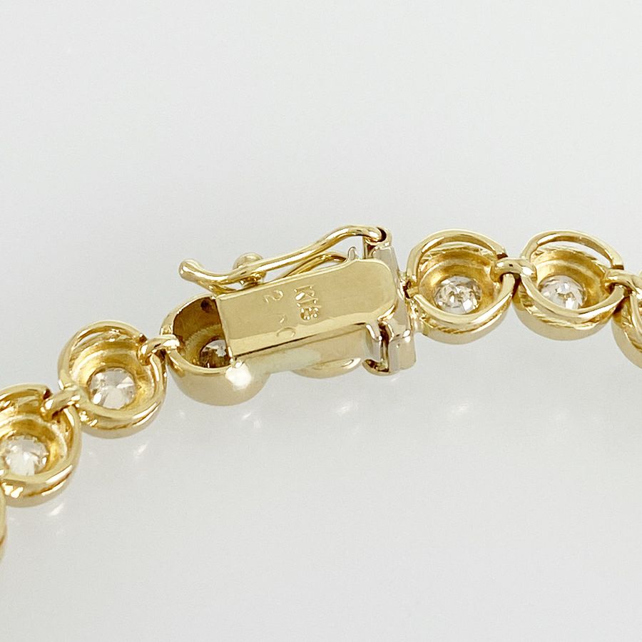 ノーブランド テニスブレスレット