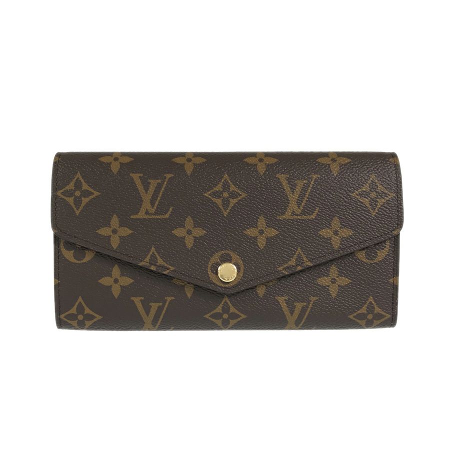 ルイ・ヴィトン モノグラム ポルトフォイユ サラ  長財布 かぶせ蓋