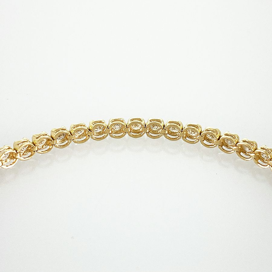 ノーブランド テニスブレスレット