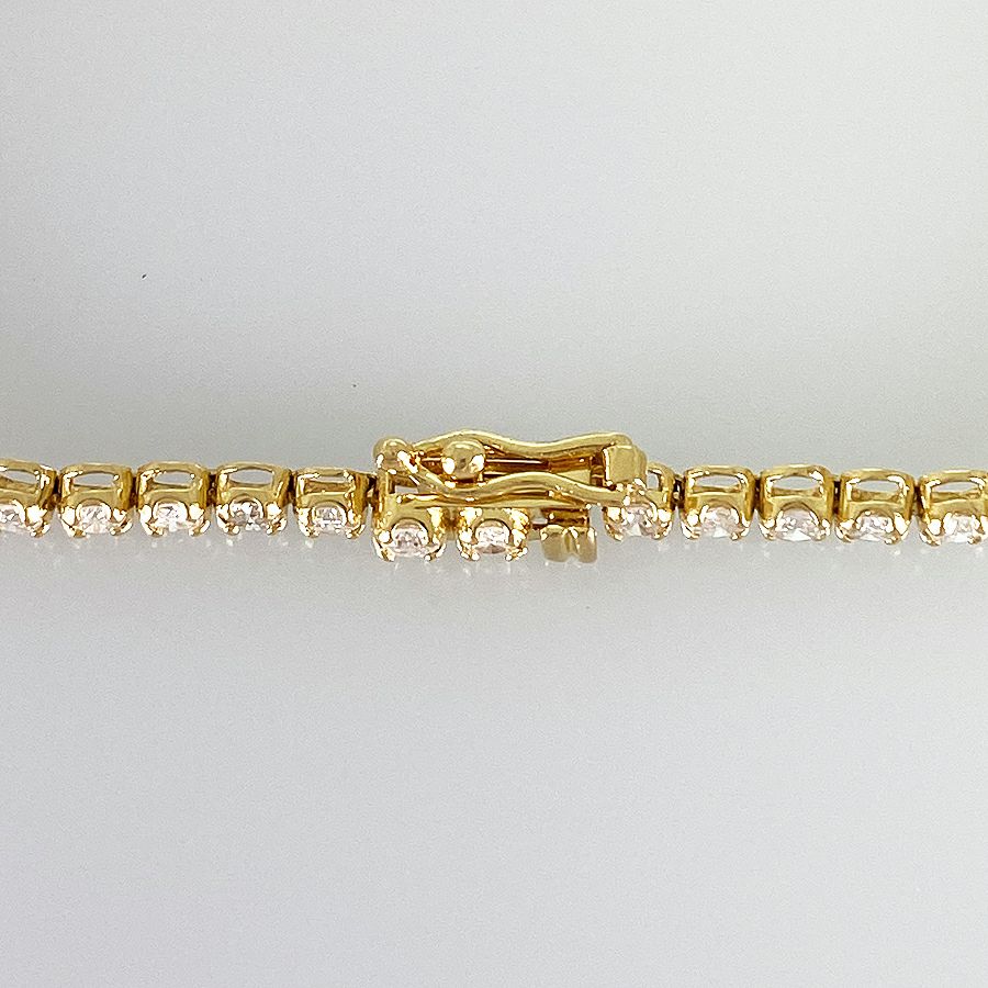 ノーブランド テニスブレスレット