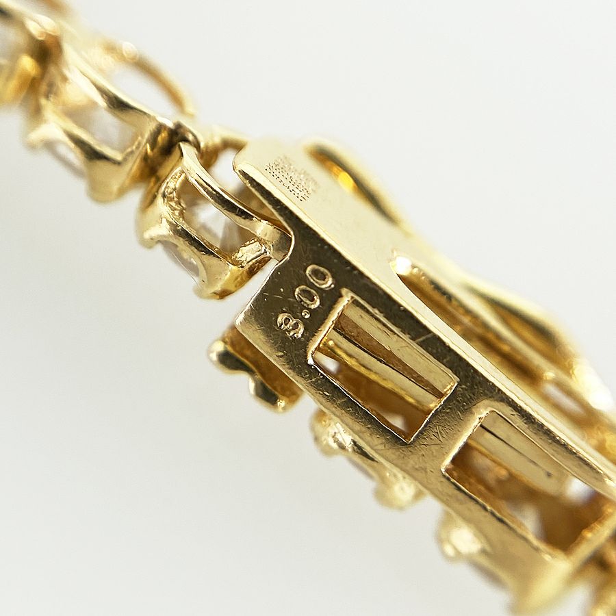 ノーブランド テニスブレスレット