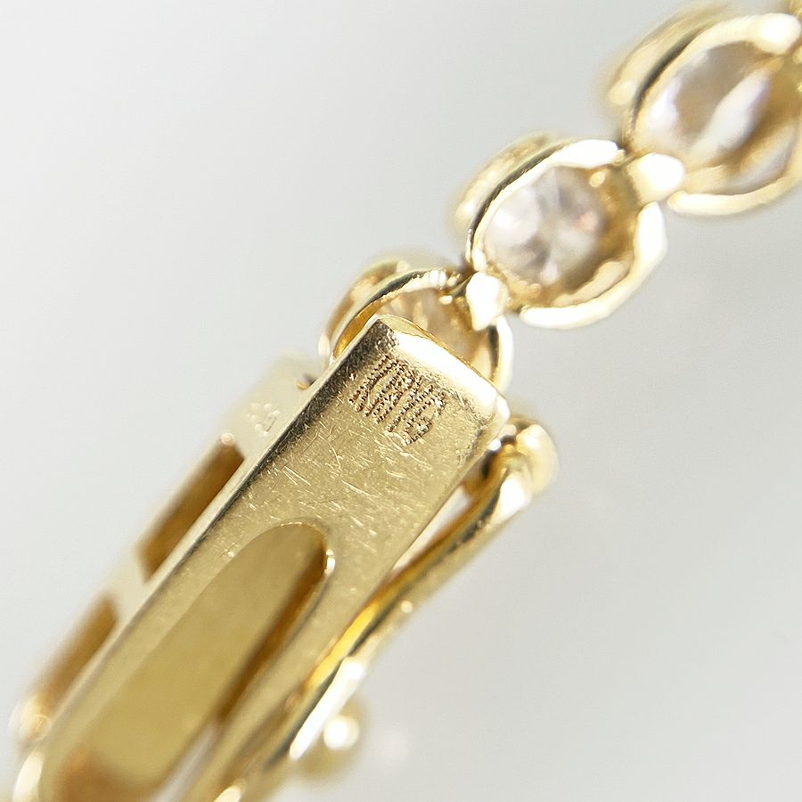 ノーブランド テニスブレスレット