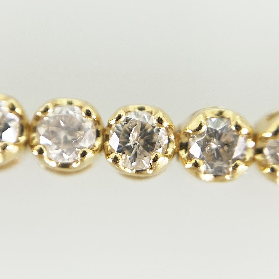 ノーブランド テニスブレスレット