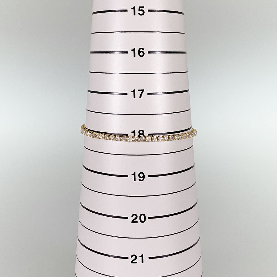 ノーブランド テニスブレスレット