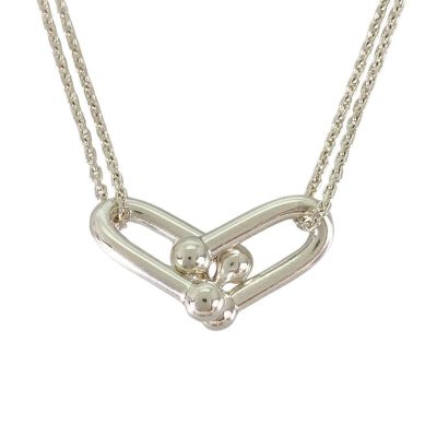 Tiffany Hard Wear ダブルUネックレスです極美品 Tiffany.Co Hard Wear ダブルUネックレスです 極美品 - メルカリ