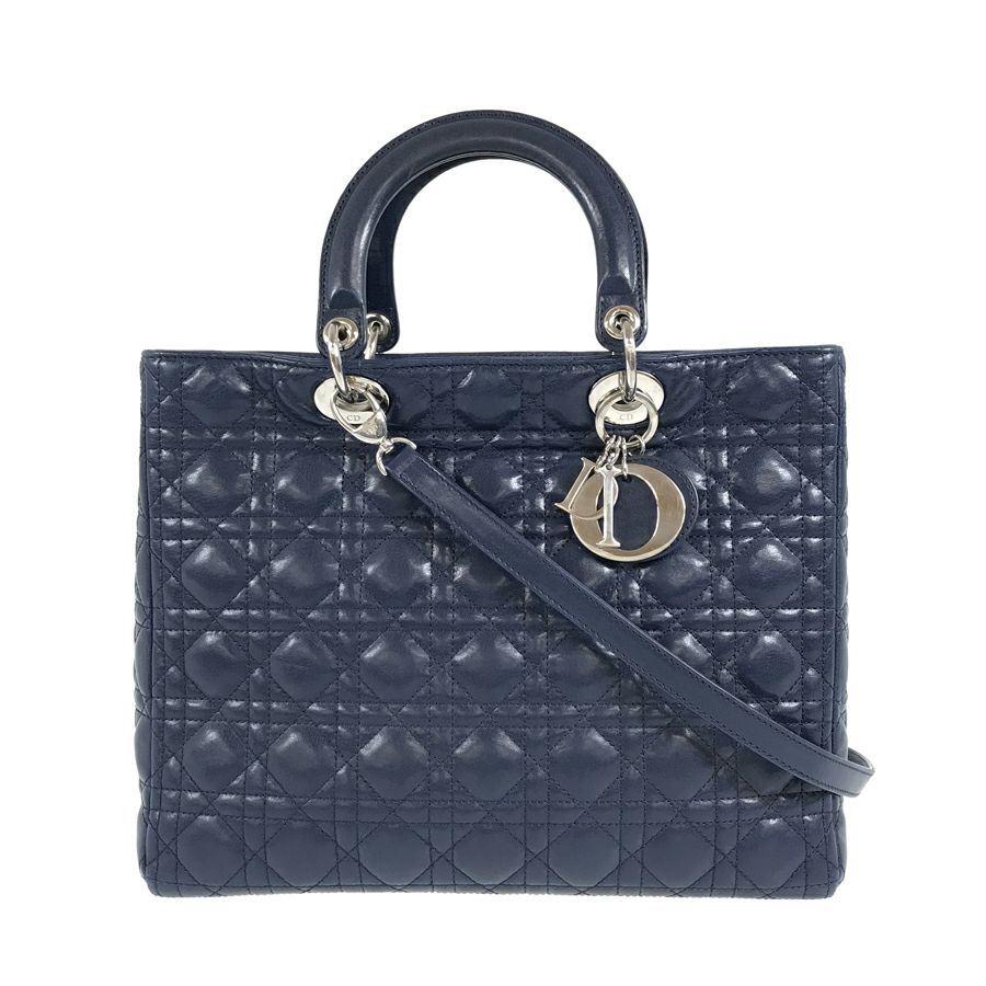 ディオール レディディオール カナージュ  ハンドバッグ