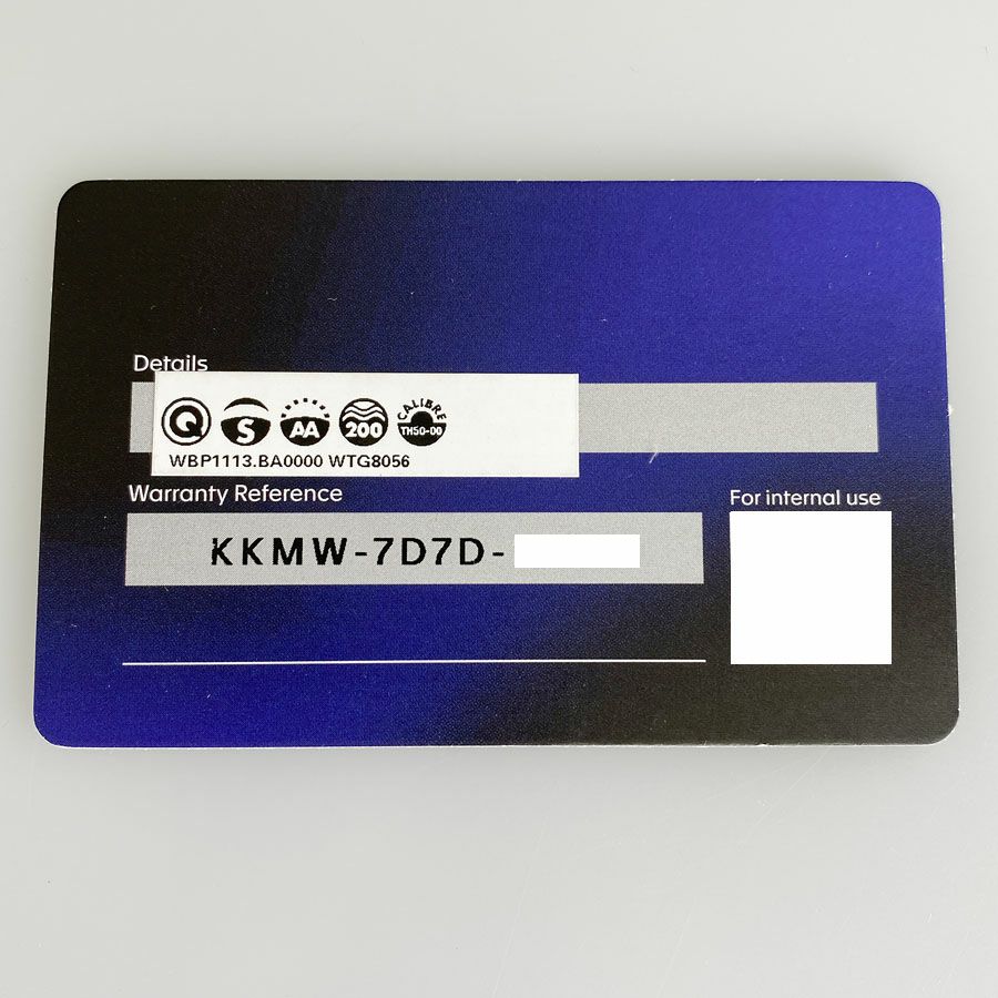 タグホイヤー WBP1113 メンズ 腕時計