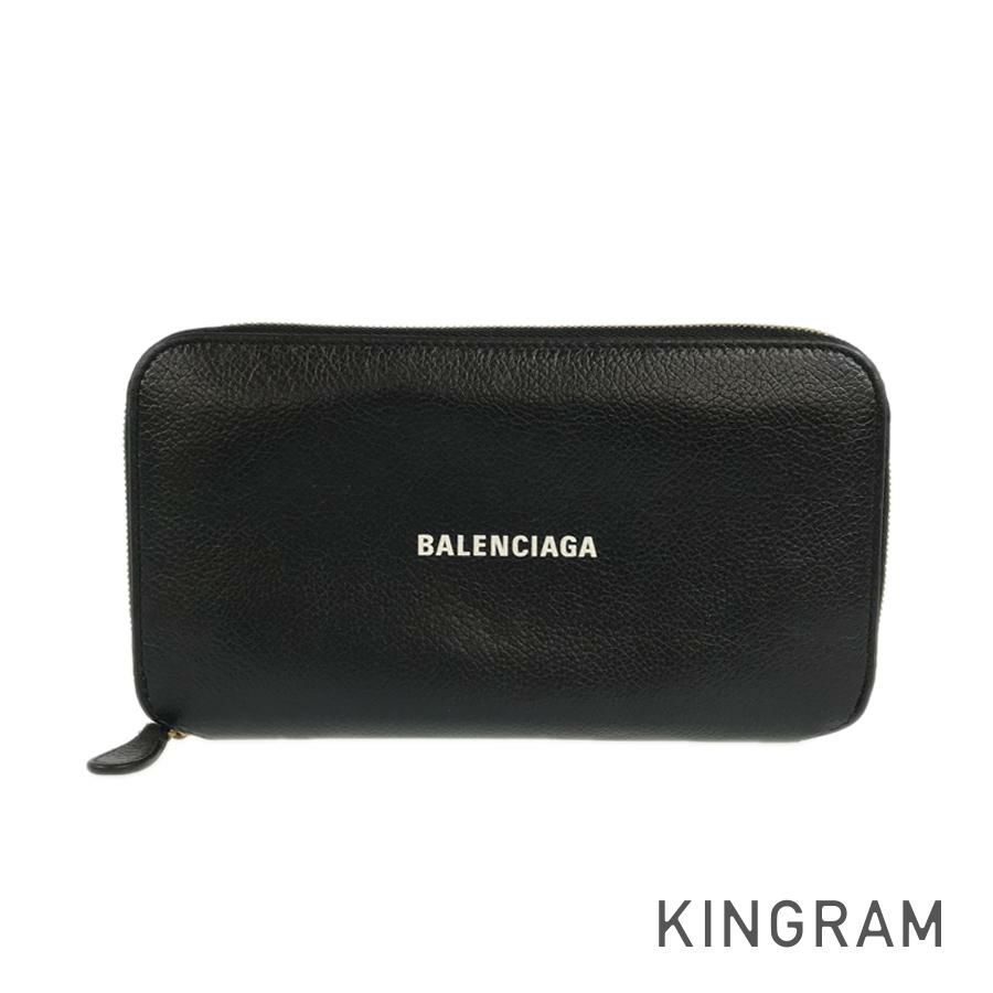 バレンシアガ 長財布 ラウンドファスナー