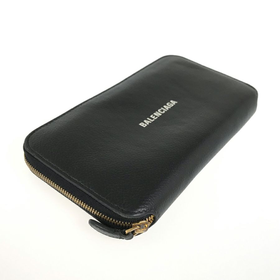 バレンシアガ 長財布 ラウンドファスナー