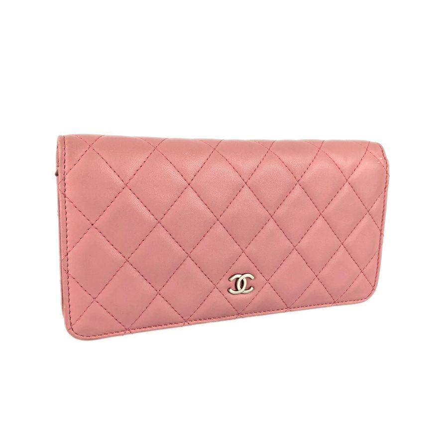 シャネル マトラッセ   長財布 二つ折り