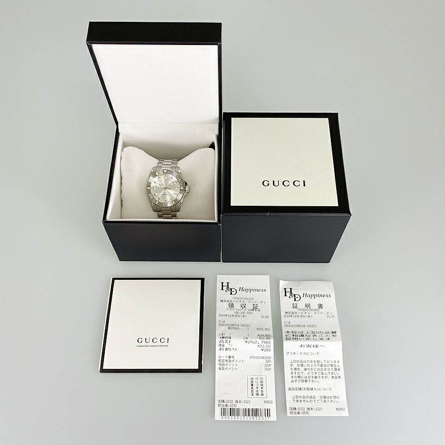 グッチ YA136354 メンズ 腕時計