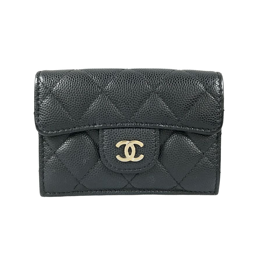 シャネル 三つ折り財布