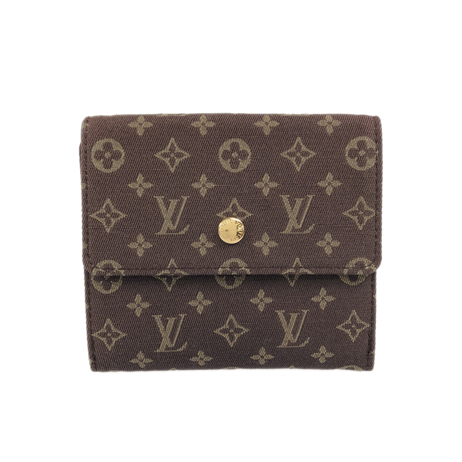 ルイ・ヴィトン モノグラム ミニ ラン ポルトフォイユ エリーズ 三  