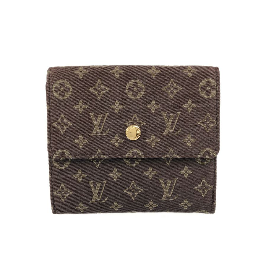 ルイ・ヴィトン モノグラム ミニ ラン ポルトフォイユ エリーズ  三つ折り財布