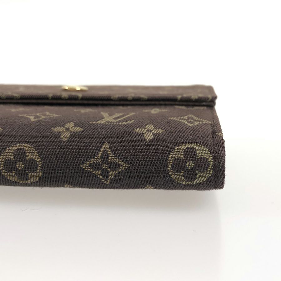 ルイ・ヴィトン モノグラム ミニ ラン ポルトフォイユ エリーズ  三つ折り財布