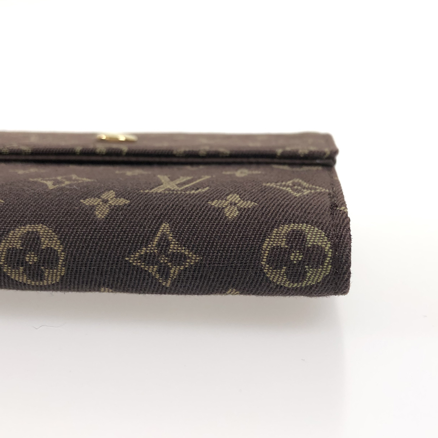 ルイ・ヴィトン モノグラム ミニ ラン ポルトフォイユ エリーズ  三つ折り財布