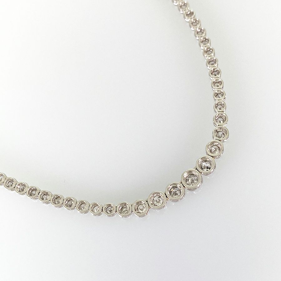 ノーブランド テニスネックレス