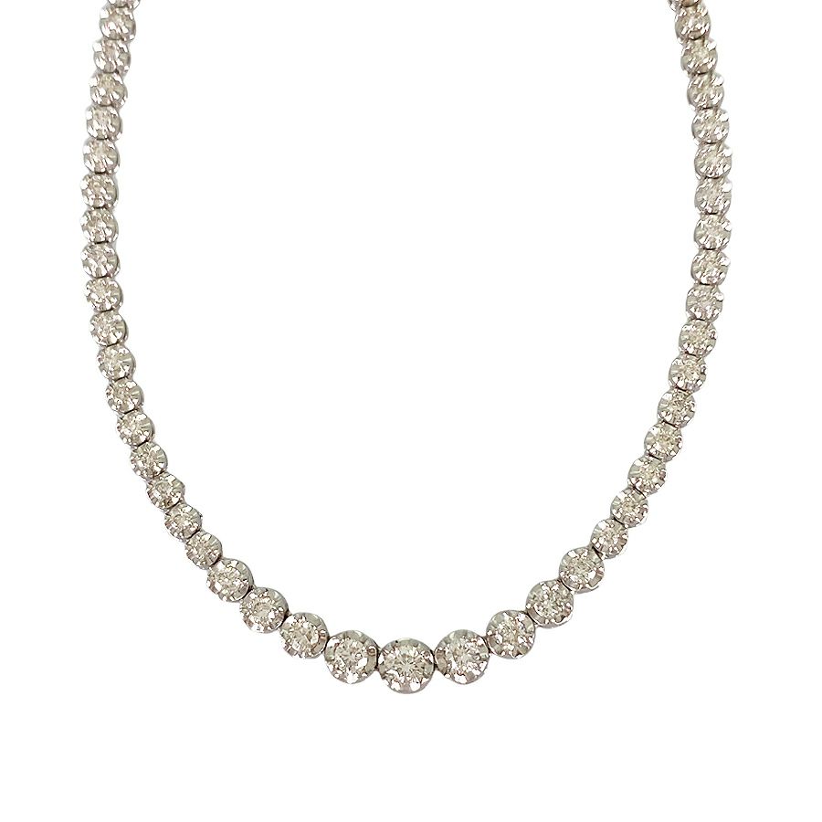 ノーブランド テニスネックレス