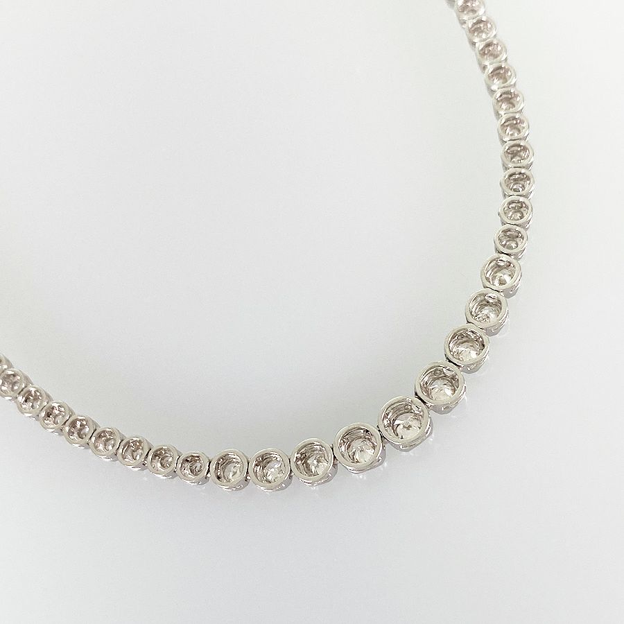 ノーブランド テニスネックレス