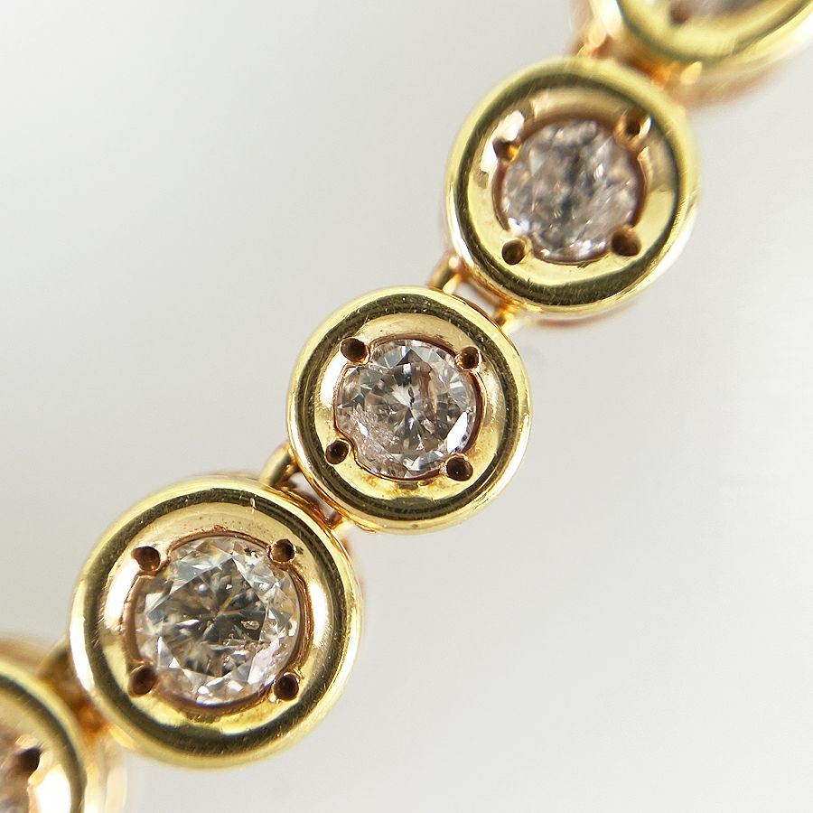 ノーブランド テニスネックレス