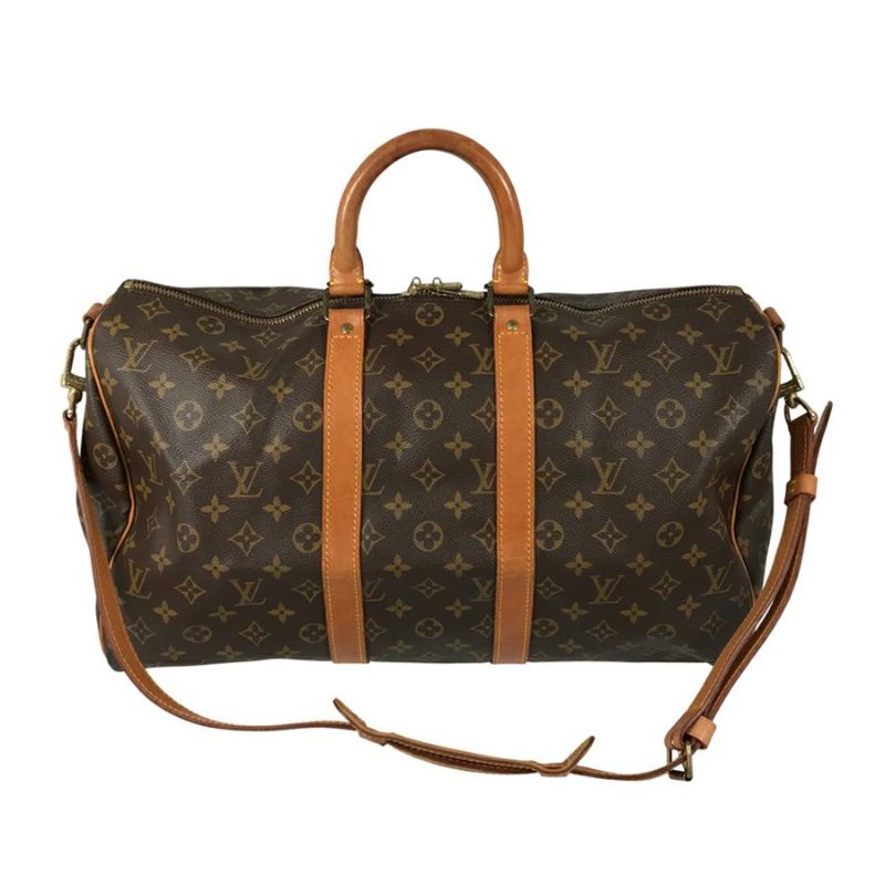 ▲ルイヴィトン キーポルバンドリエール45 ボストンバッグ モノグラム ルイ・ヴィトン モノグラム キーポル バンドリエール 45 ボストン