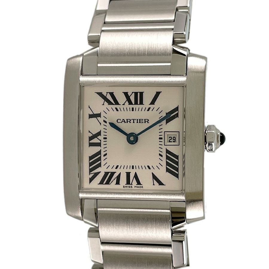 カルティエ タンクフランセーズMM  W51011Q3 ユニセックス 腕時計