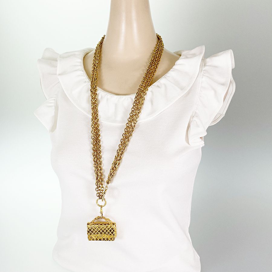 シャネル ロングネックレス