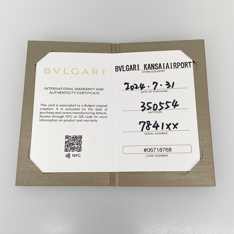 ブルガリ ネックレス