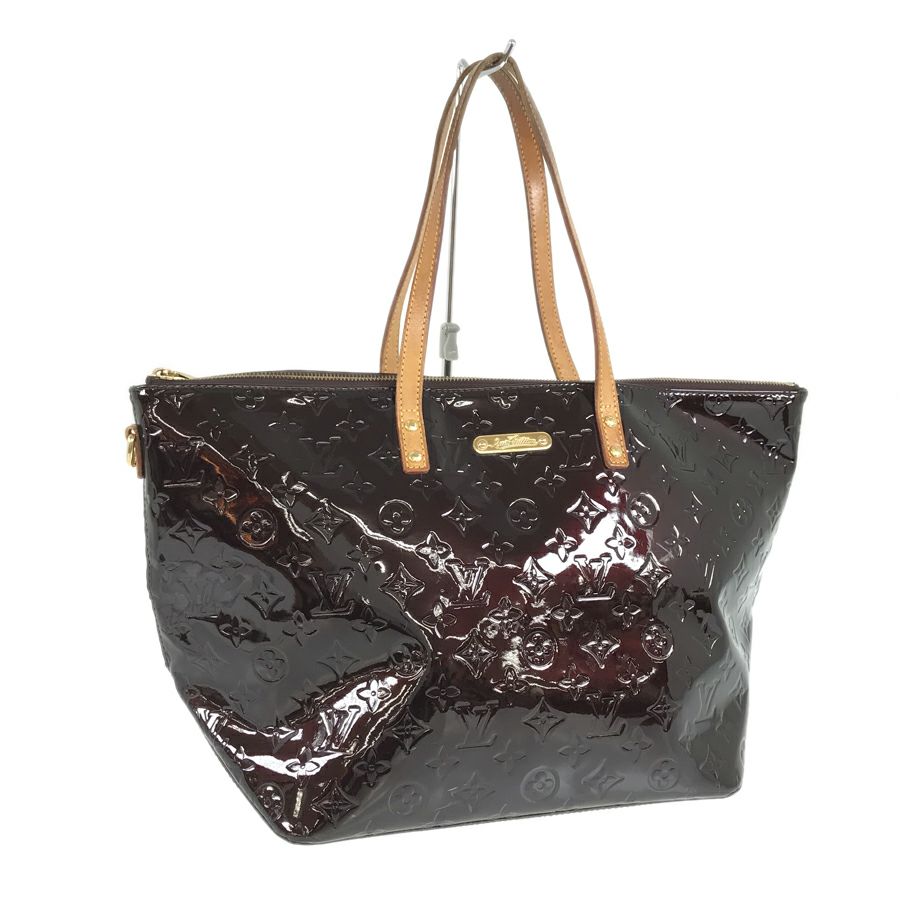 ルイ・ヴィトン モノグラム ヴェルニ ベルヴューGM  トートバッグ