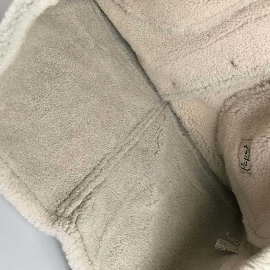 パパス メンズ ムートンコート