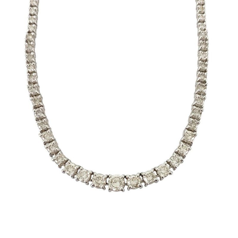 ノーブランド テニスネックレス