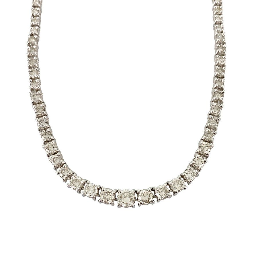 ノーブランド テニスネックレス