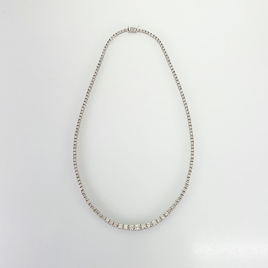 ノーブランド テニスネックレス