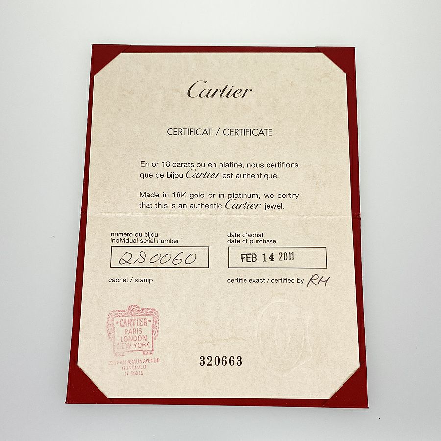 カルティエ ピアス