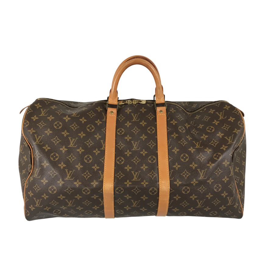 ルイ・ヴィトン モノグラム キーポル バンドリエール 55 ボストン