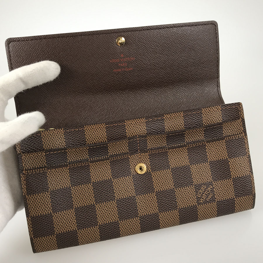 ルイ・ヴィトン 長財布 かぶせ蓋