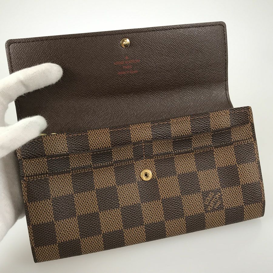 ルイ・ヴィトン 長財布 かぶせ蓋