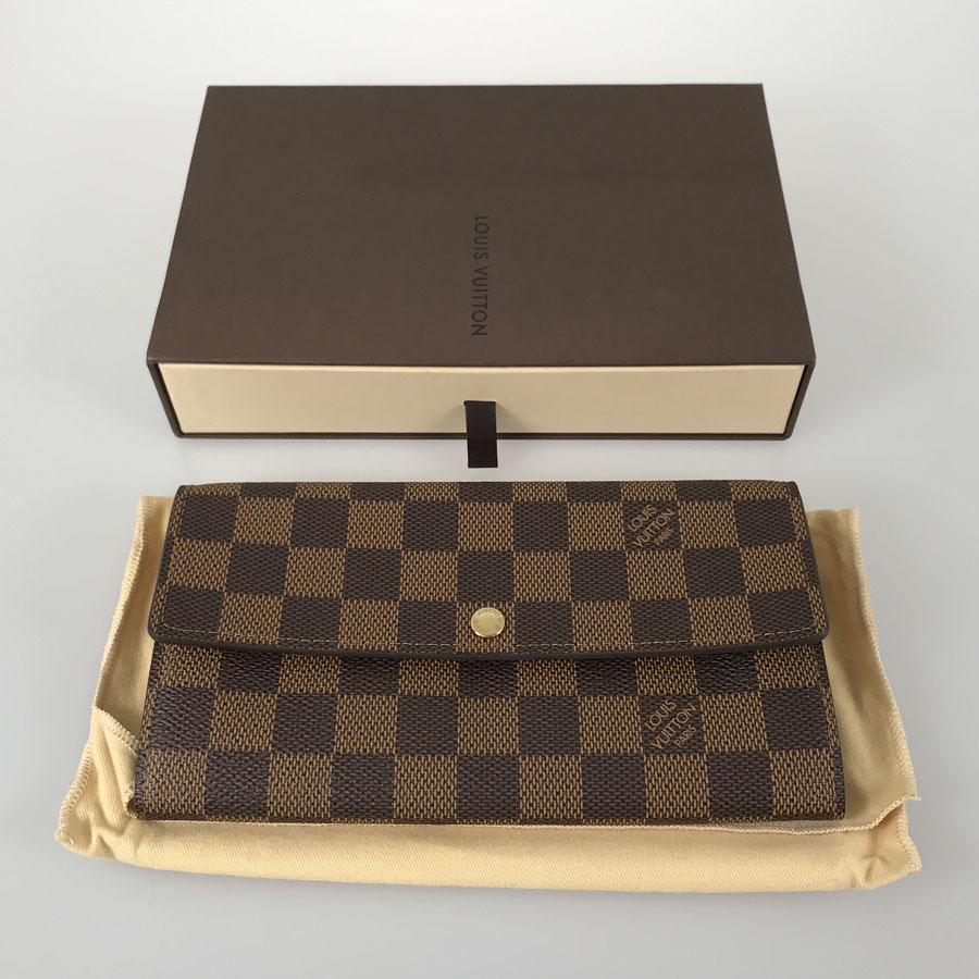 ルイ・ヴィトン 長財布 かぶせ蓋