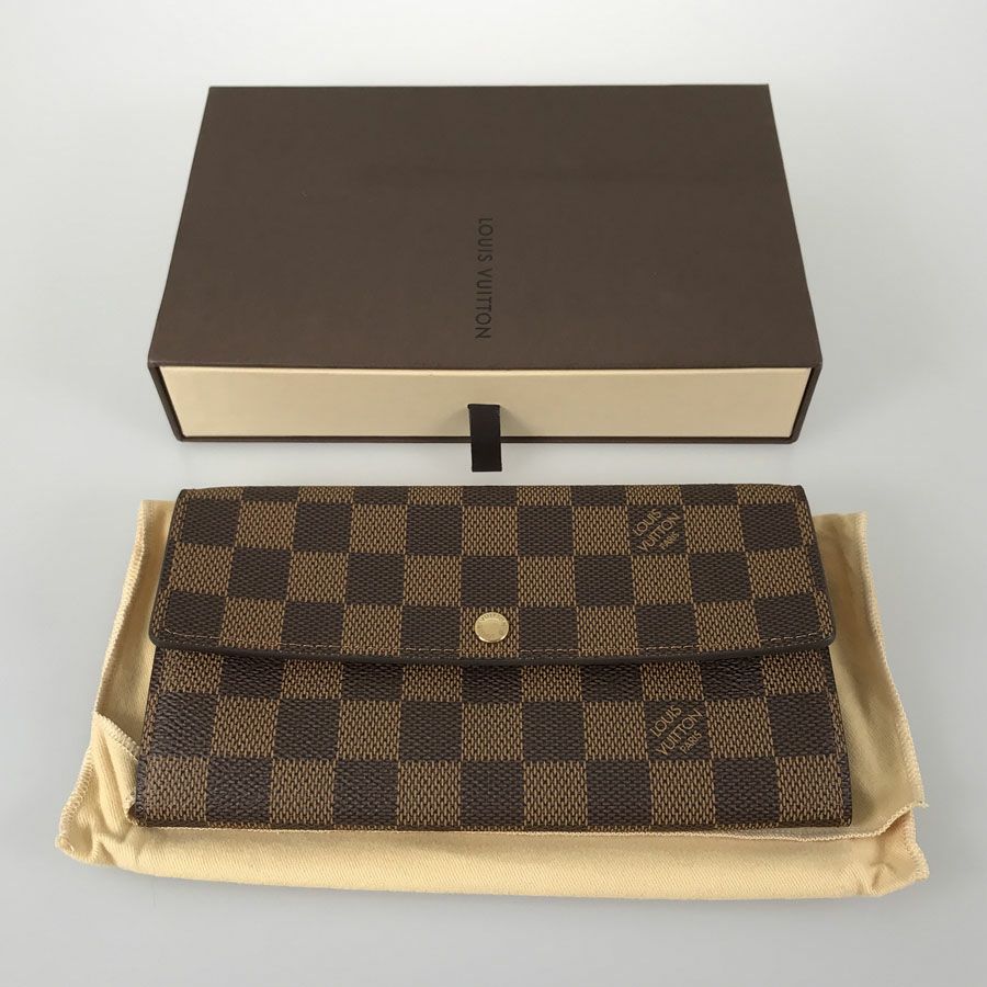 ルイ・ヴィトン 長財布 かぶせ蓋