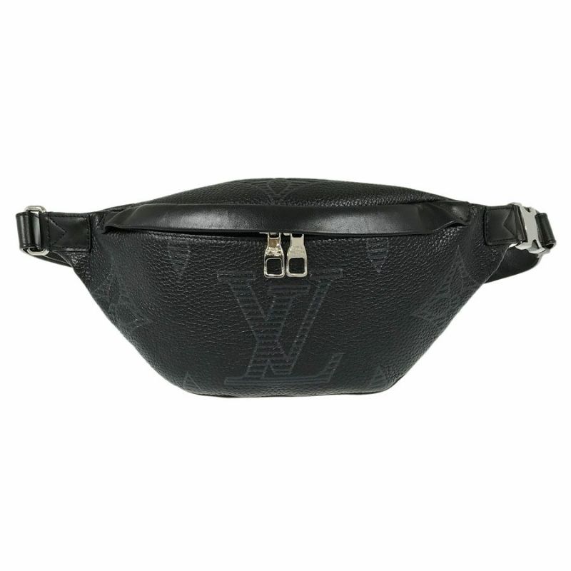ルイ・ヴィトン モノグラム シャドウ ディスカバリー バムバッグ NM  ウエストポーチ