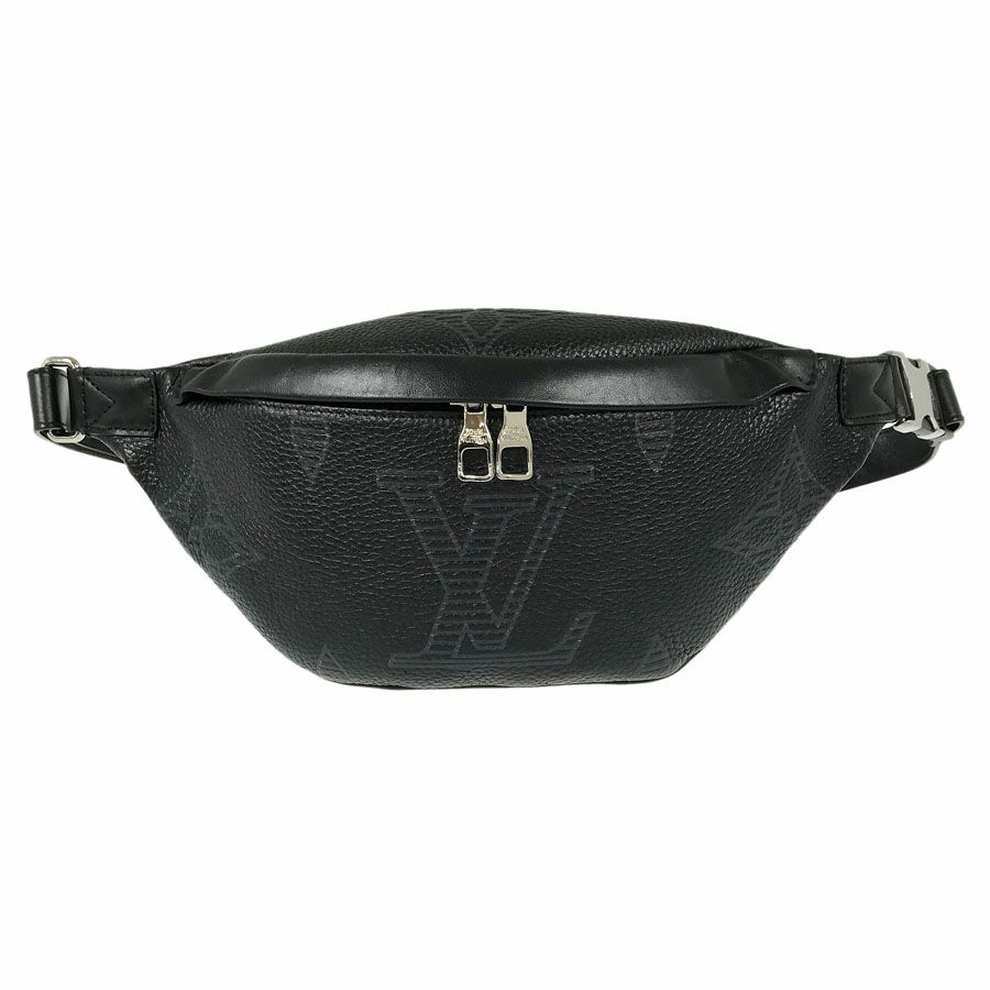 ルイ・ヴィトン モノグラム シャドウ ディスカバリー バムバッグ NM  ウエストポーチ