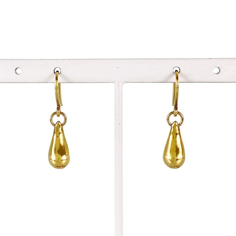 大人気！ティファニー ゴールドピアス　ティアドロップ エルサ・ペレッティ ティアドロップ フープ ピアス 18Kゴールド