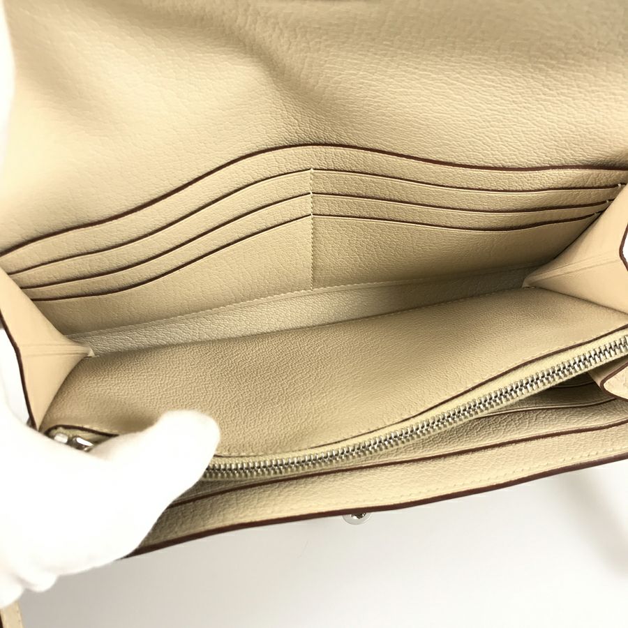 エルメス 長財布 かぶせ蓋