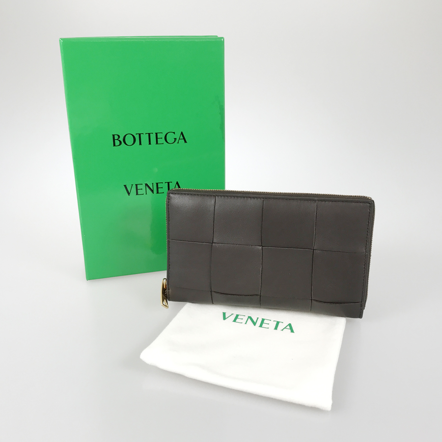 ボッテガヴェネタ 長財布 ラウンドファスナー