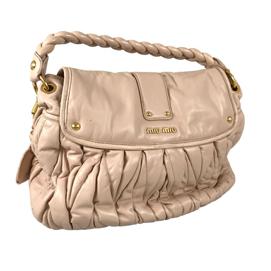 ミュウミュウ ショルダーバッグ