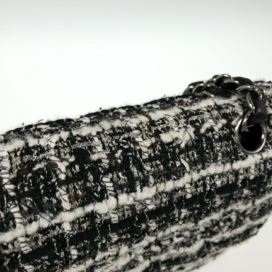 シャネル マトラッセ Wフラップ Wチェーン  ショルダーバッグ