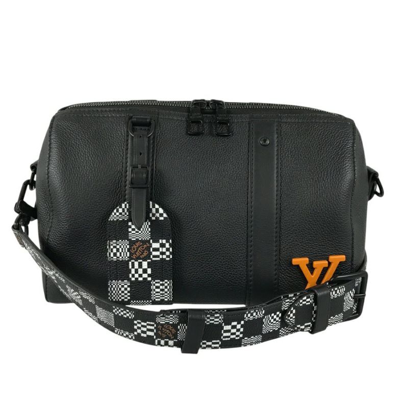 ルイ・ヴィトン ダミエ ディストーテッド シティ キーポル ボストン