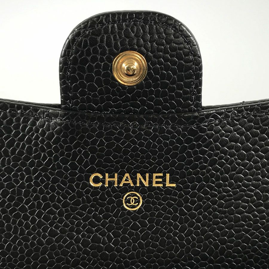 シャネル 長財布 かぶせ蓋